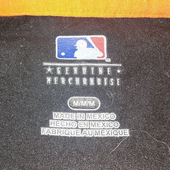 San Francisco Giants 3/4 length tshirt, unisex M - Picture 4 of 5